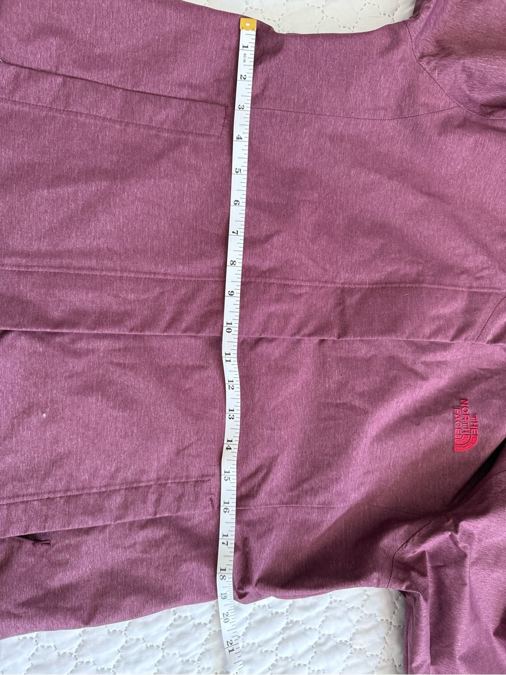 The North Face Women’s Hooded Rain Jacket — Maroon - Picture 9 of 12